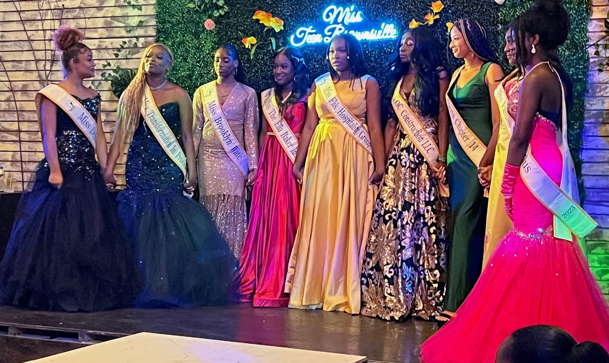 Miss Teen Brownsville community-centered gathering